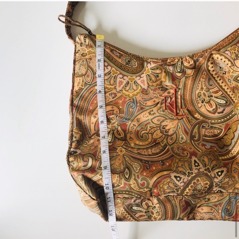 Ralph Lauren paisley shoulder bag - Picture 9 of 12